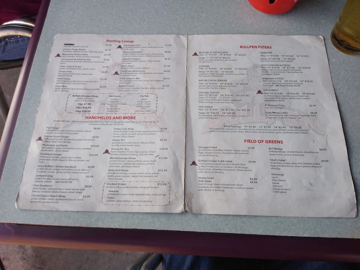 Menu Bullpen Pizza-1